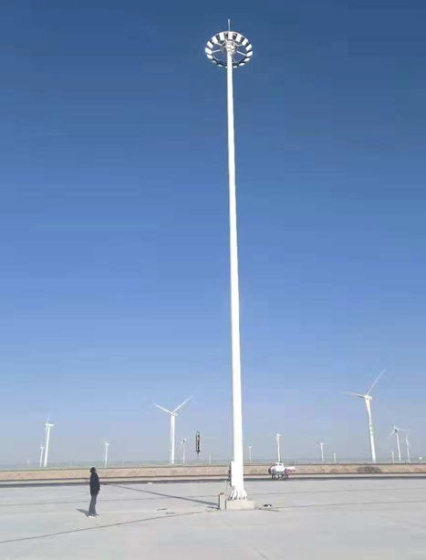 瓜州高速路服务区民和高杆灯项目